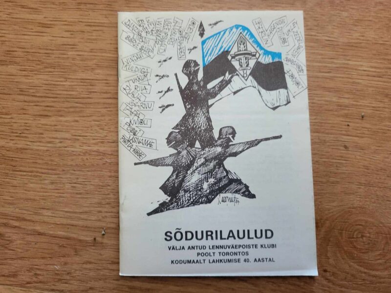 Sõdurilaulud . Välja antud lennuväepoiste klubi poolt