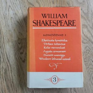 William Shakespeare 3 Komöödiad I
