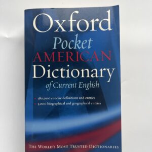 105191691 Oxford Pocket American Dictionary of Current English