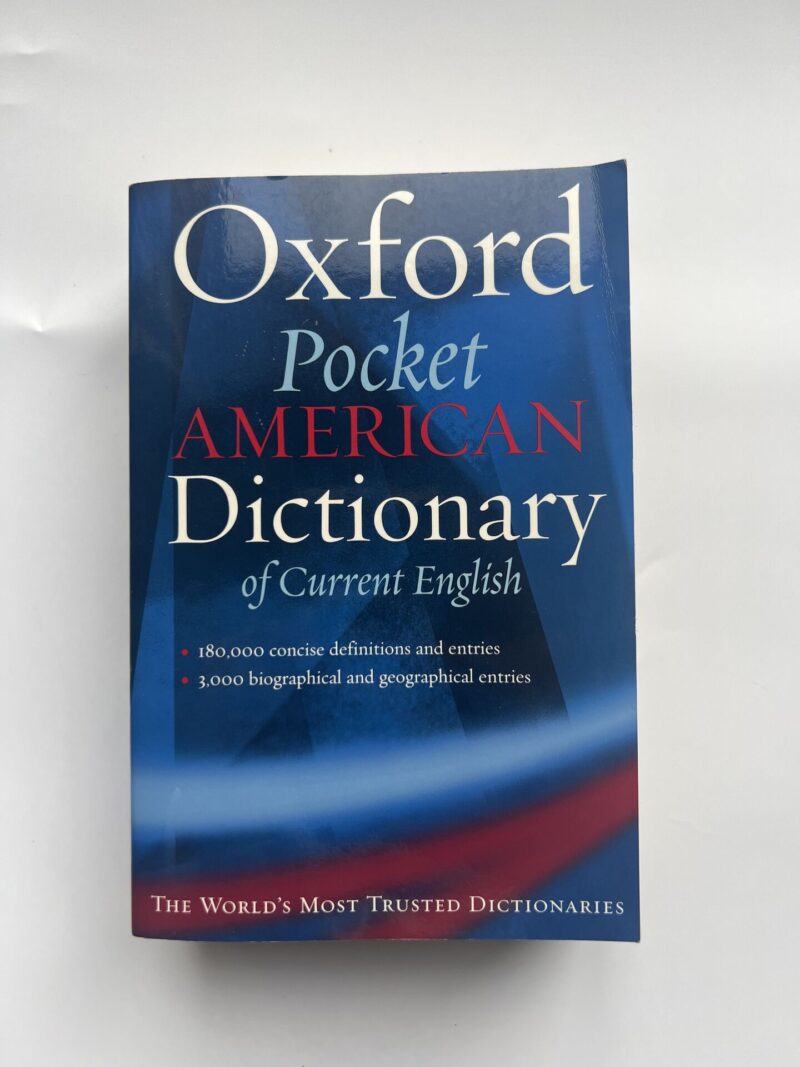 105191691 Oxford Pocket American Dictionary of Current English
