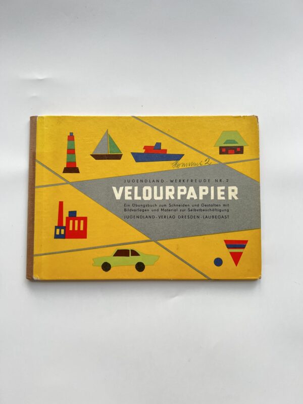 105192750 Velourpapier Jugendland - Werkfreude nr 2