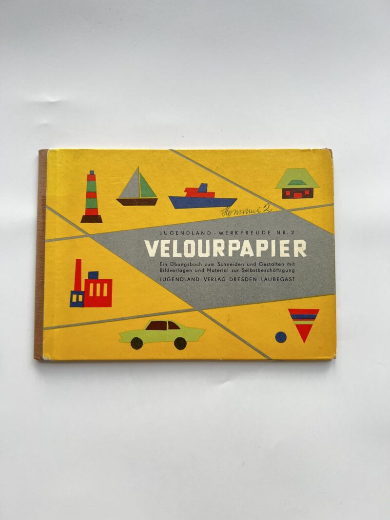 105192750 Velourpapier Jugendland - Werkfreude nr 2