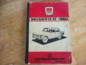 AZLK Moskvitch 1360 kataloog .  Moskvitš