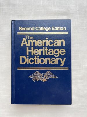 The American Heritage Dictionary