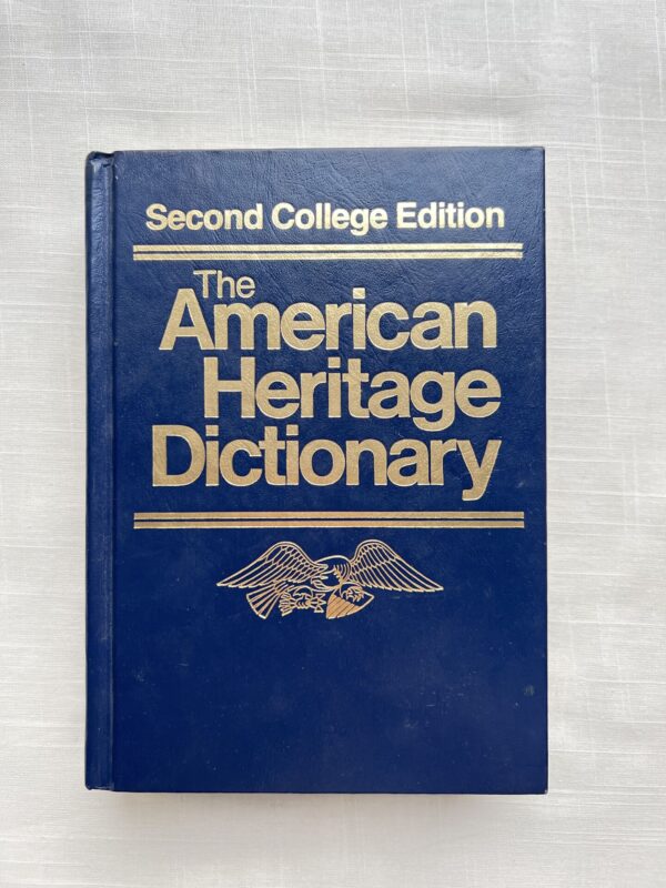 The American Heritage Dictionary