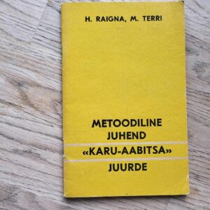 Metoodiline juhend Karu-Aabitsa juurde