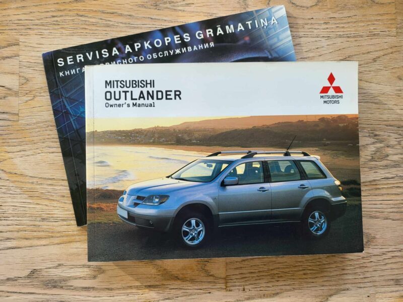 105996633 Mitsubishi Outlander 2004 kasutajaraamat
