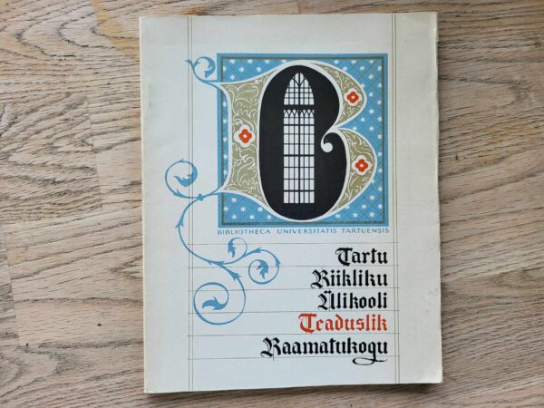 Tartu Riikliku Ülikooli Teaduslikus Raamatukogu