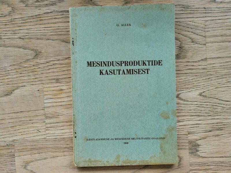 106428020 Mesindusproduktide kasutamisest . Galina Alles