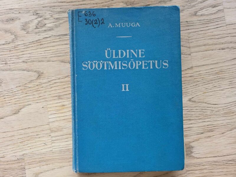 106429212 Üldine söötmisõpetus II . August Muuga