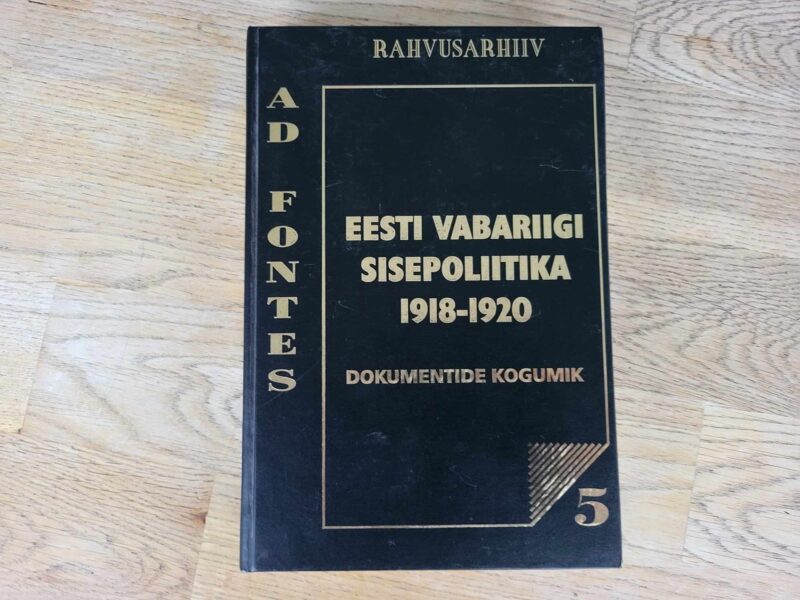 106547082 Eesti Vabariigi sisepoliitika 1918-1920