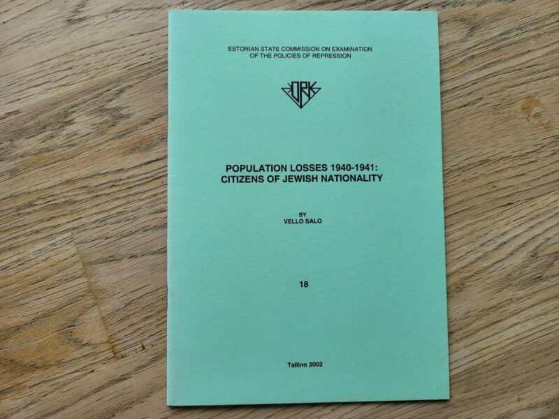 106566973 Population losses 1940-1941 citizens of jewish nationality