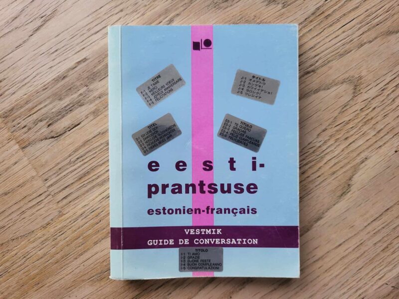 106567841 Eesti-prantsuse vestmik. Estonien-Français guide de conversa