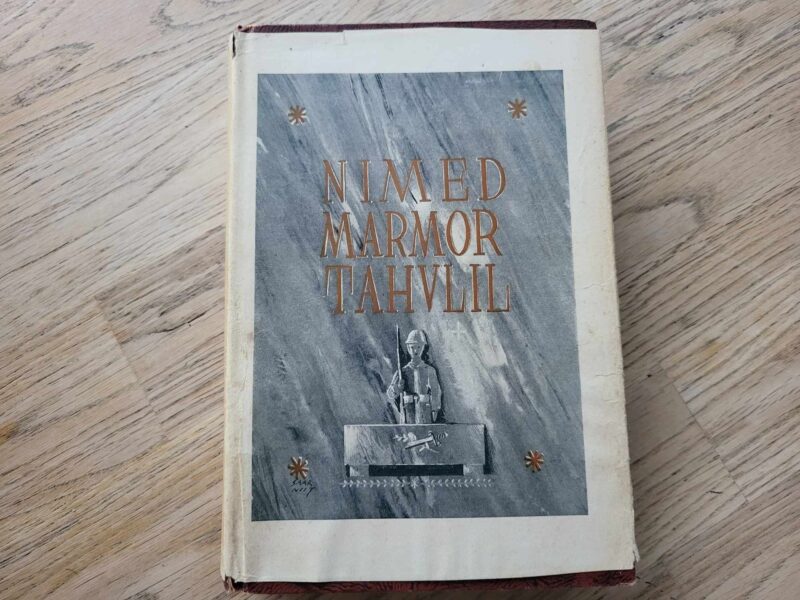 106568334 Nimed marmortahvlil . Albert Kivikas