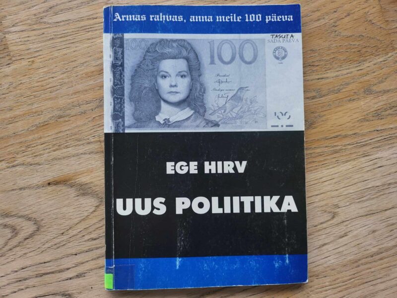 106650964 Uus poliitika . Ege Hirv