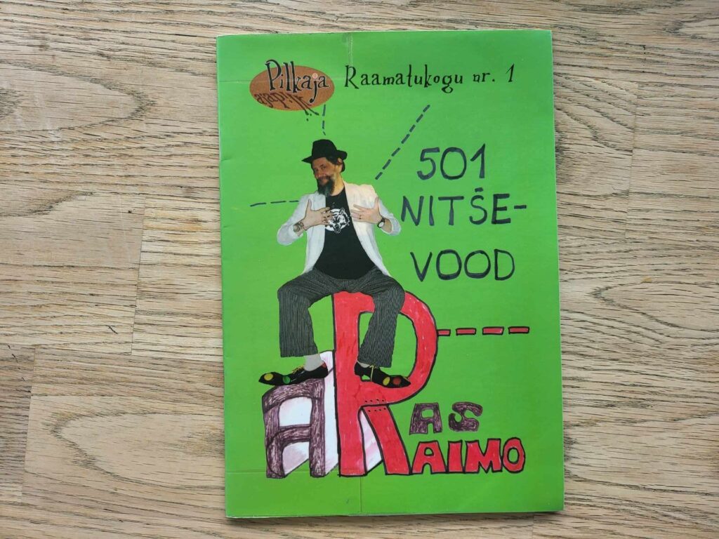501 nitševood . Raimo Aas  autogrammiga