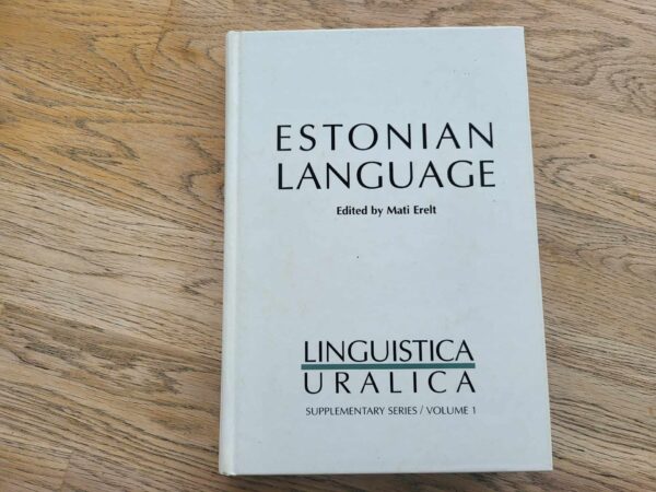 Estonian language - Mati Erelt