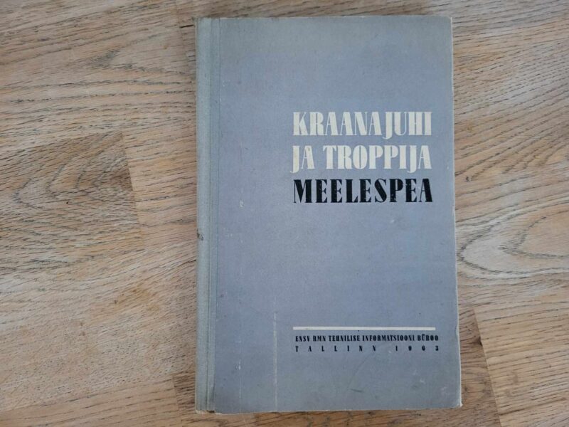 Kraanajuhi ja troppija meelespea