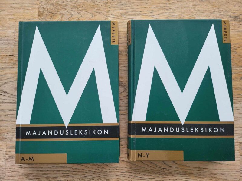 106991404 Majandusleksikon I ja II - Uno Mereste
