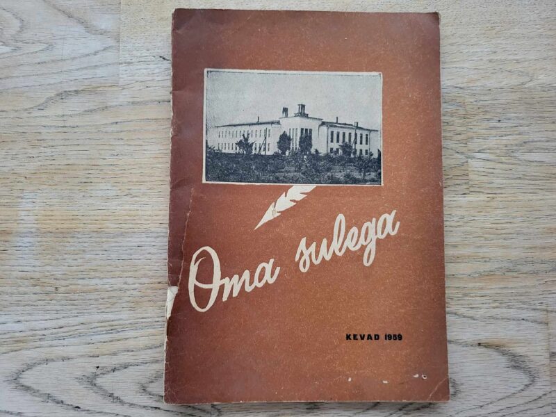 107045756 Oma Sulega Rapla Keskkooli õpilasalmanahh 1959