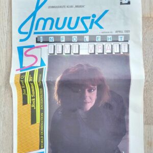 Levimuusikute klubi kuukiri Muusik 1989 4 Silvi Vrait