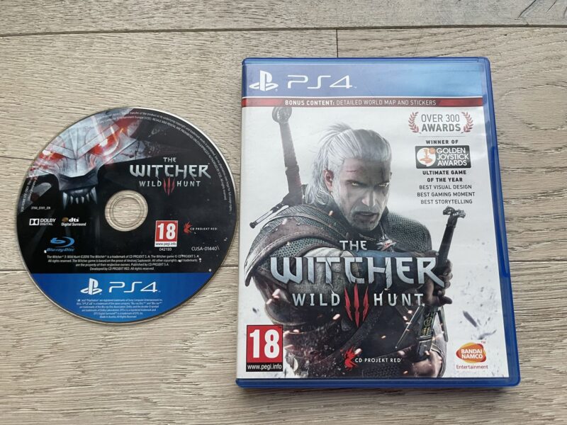Ps4 The Witcher Wild Hunt