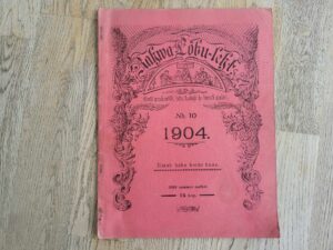 Rahwa lõbu leht 1904 nr 10