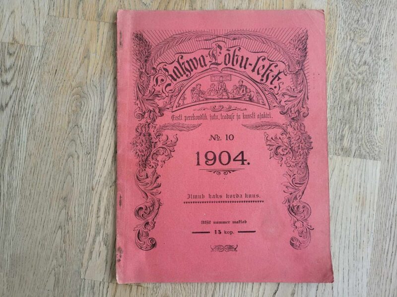 107406337 Rahwa lõbu leht 1904 nr 10