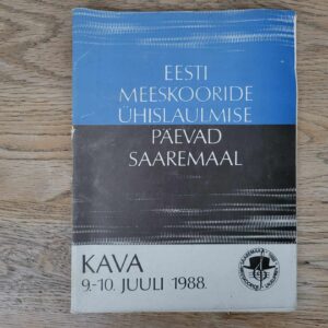 Eesti meeskooride ühislaulmise päevad Saaremaal