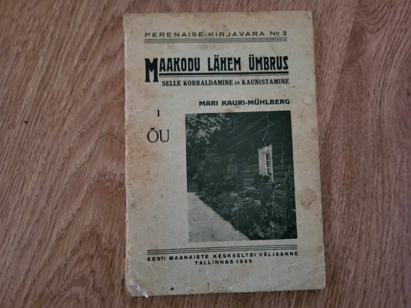 Maakodu lähem ümbrus selle korraldamine ja kaunistamine 1935