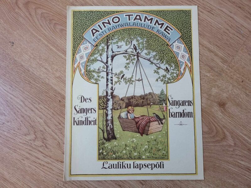 Aino Tamme Eesti rahvalaulude kawa 1923