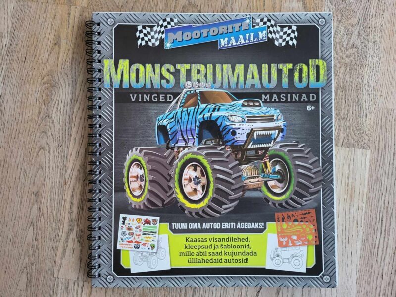 Monstrumautod Vinged masinad