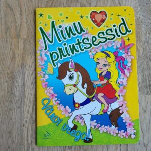 107720569 Minu printsessid Kollane. Värvi veega!