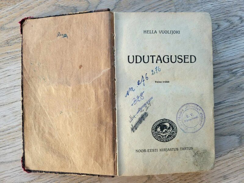 107766109 Udutagused . Hella Wuolijoki