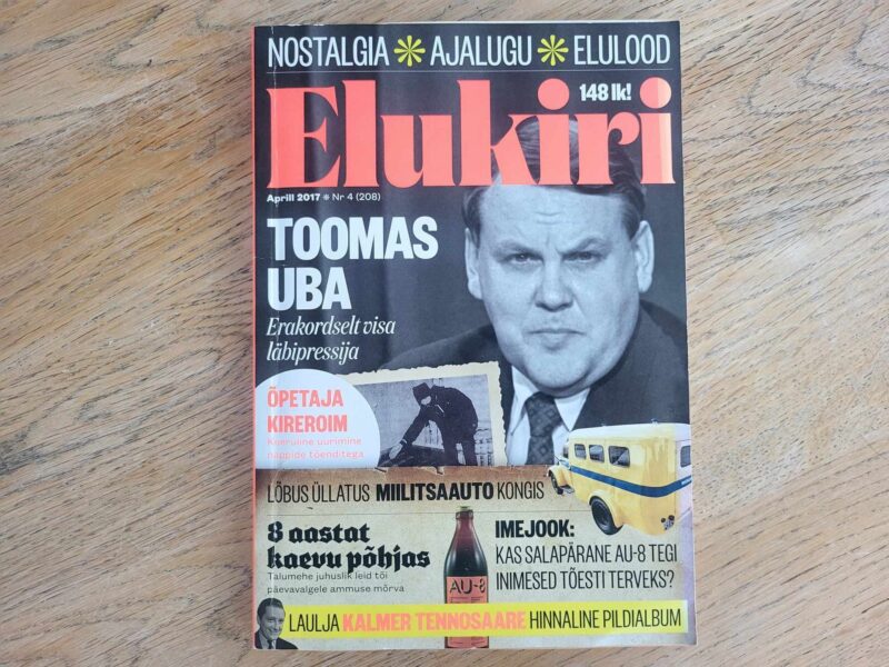 107817105 Elukiri 4.2017 Toomas Uba