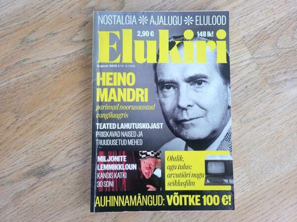 Elukiri 8.2015 Heino Mandri