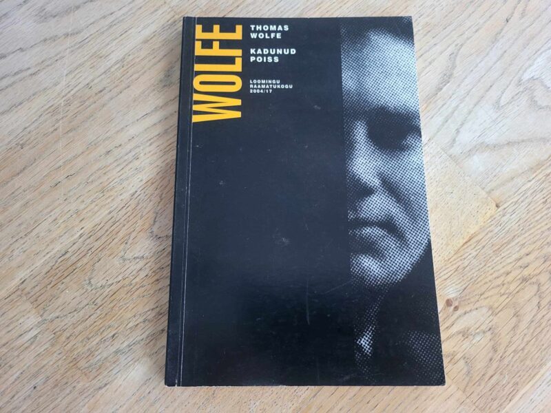 107818035 Kadunud poiss . Thomas Wolfe