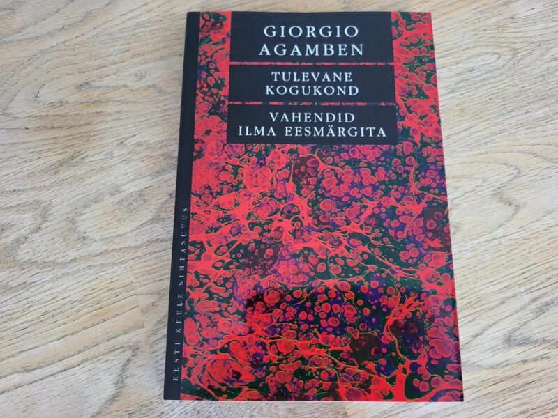 107908180 Tulevane kogukond . Giorgio Agamben