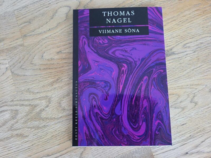 107909082 Viimane sõna . Thomas Nagel