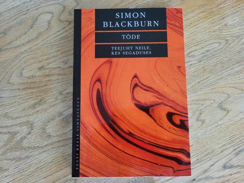 107909253 Tõde . Simon Blackburn . Avatud Eesti raamat