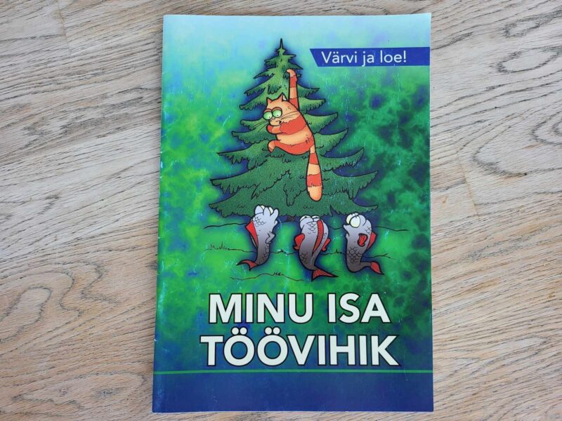 108131239 Minu isa töövihik värvimisraamat
