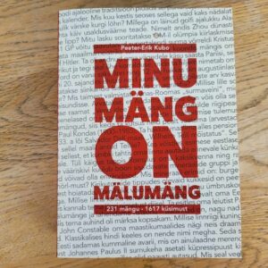 108153266 Minu mäng on mälumäng . Peeter-Erik Kubo