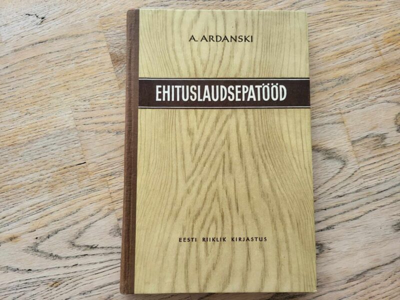 108206047 Ehituslaudsepatööd . Aleksei Ardanski