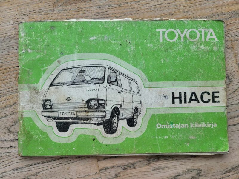 108207651 Toyota Hiace käsiraamat