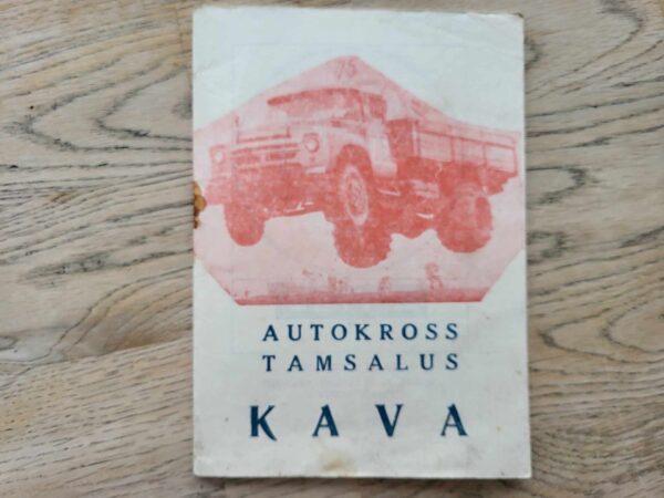 Autokross Tamsalus 1978 kava