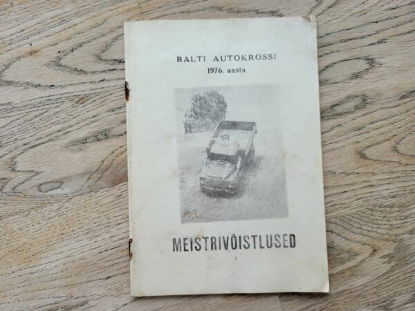 Balti Autokrossi 1976 meistrivõitlused kava
