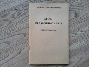 Abiks klassijuhatajale
