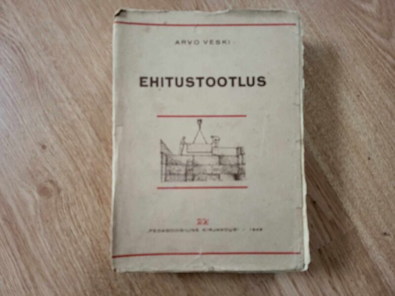 108369394 Ehitustootlus . Arvo Veski