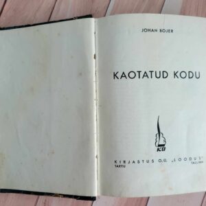 Kaotatud kodu . Johan Bojer  1939