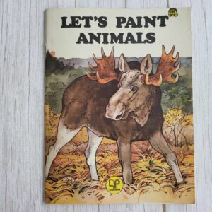 Let's paint animals värvimisraamat